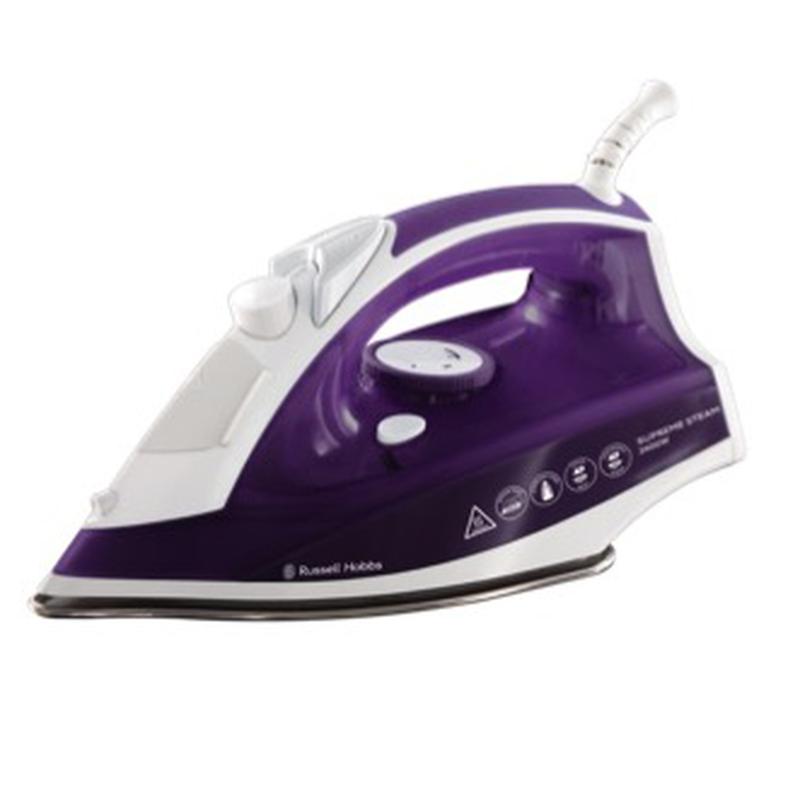 RUSSELL HOBBS SUPREME STEAM 2400W PURPLE STEAM IRON. 23060 \\\KD28493