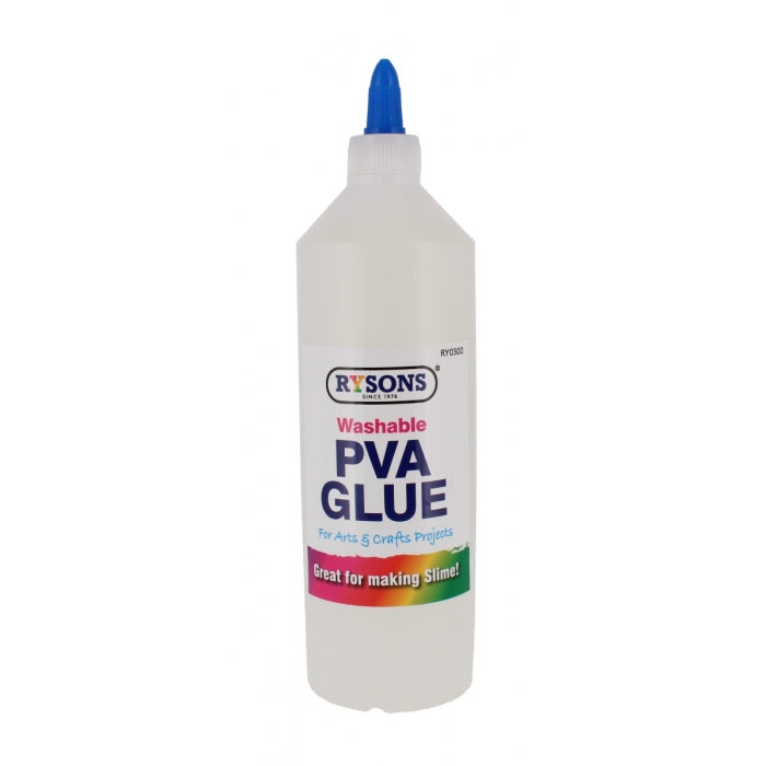 RYSONS WASHABLE PVA GLUE 500ML. RY0300 \\\KD28539