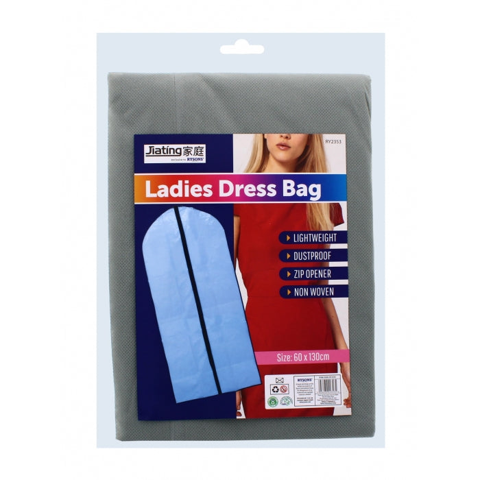 RYSONS NON WOVEN LADIES DRESS BAG 60 X 130CM. RY2353 \\\KD28577