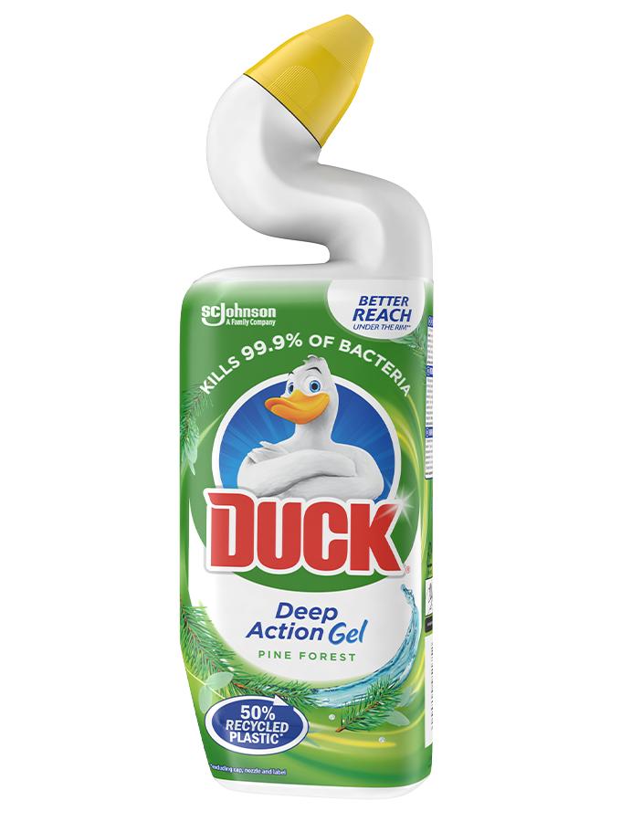 DUCK TOILET DEEP ACTION GEL LIQUID CLEANER PINE FOREST 750ML. TDF8 \\\KD28649