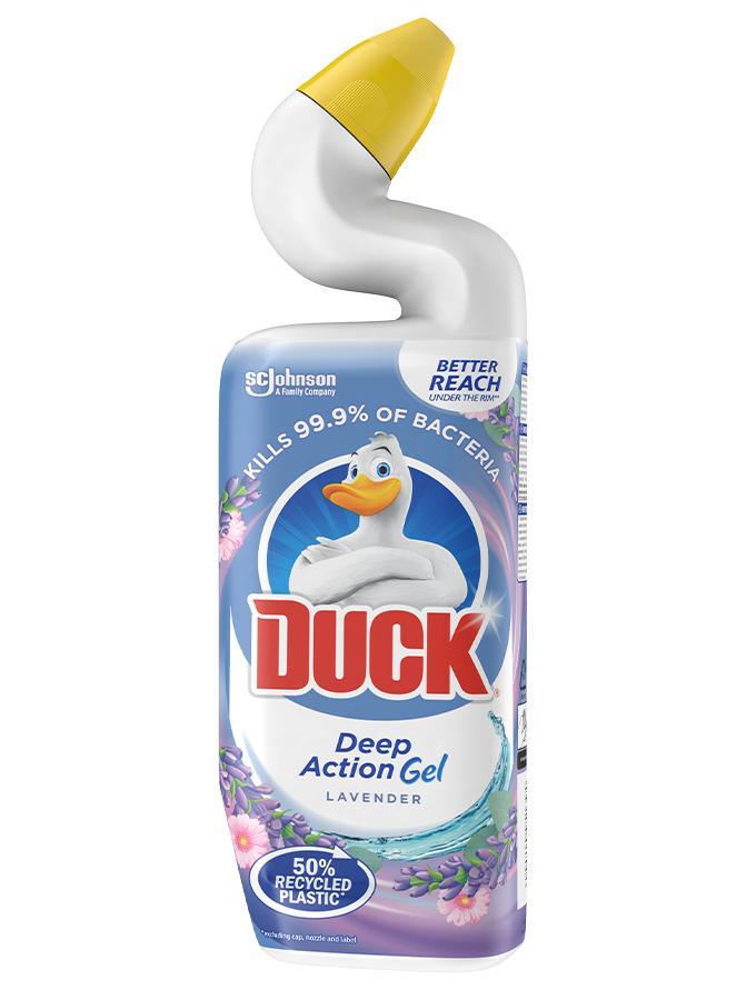 DUCK TOILET DEEP ACTION GEL LIQUID CLEANER LAVENDER 750ML. TDL8 \\\KD28650