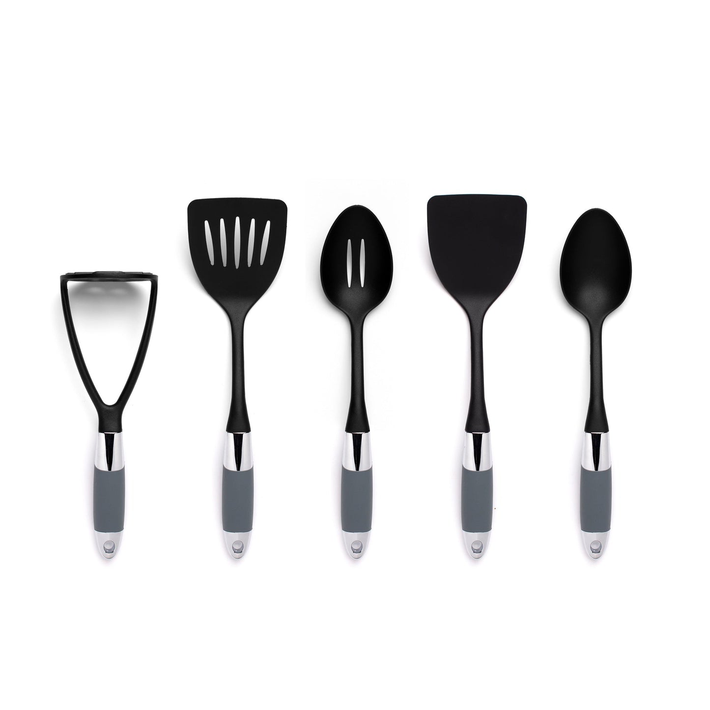 SABICHI HADEN PERTH NO SCRATCH 5 PCS NYLON KITCHEN UTENSIL SET. 202895 \\\KD28676