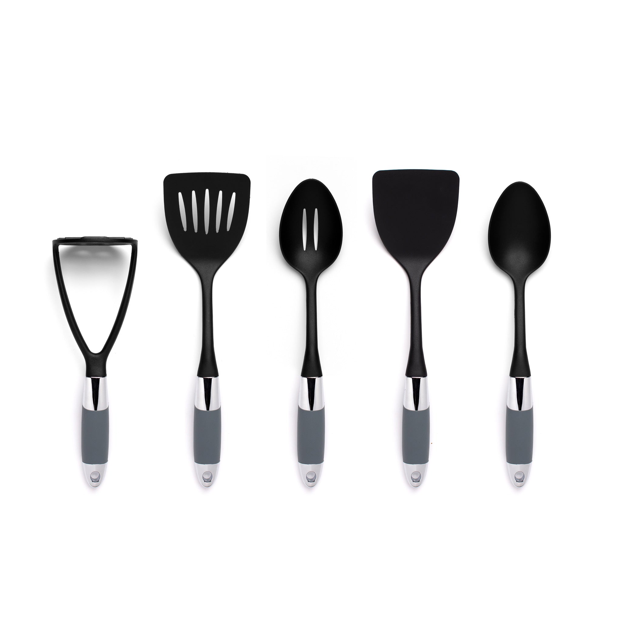 SABICHI HADEN PERTH NO SCRATCH 5 PCS NYLON KITCHEN UTENSIL SET. 202895 \\\KD28676