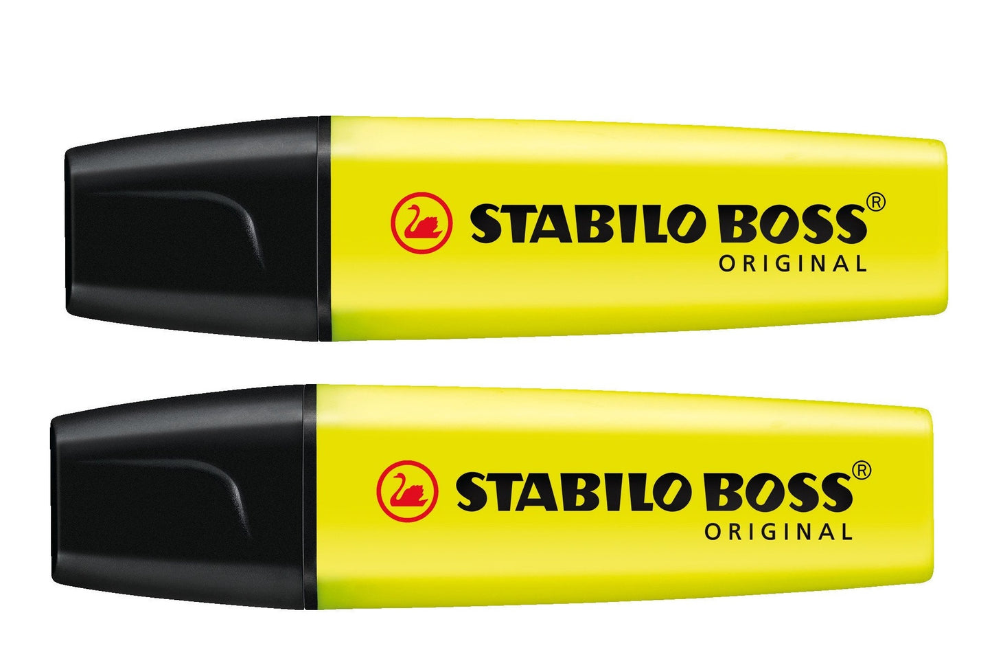 STABILO BOSS ORIGINAL HIGHLIGHTER YELLOW 2/PK. B-10422-10 \\\KD28715