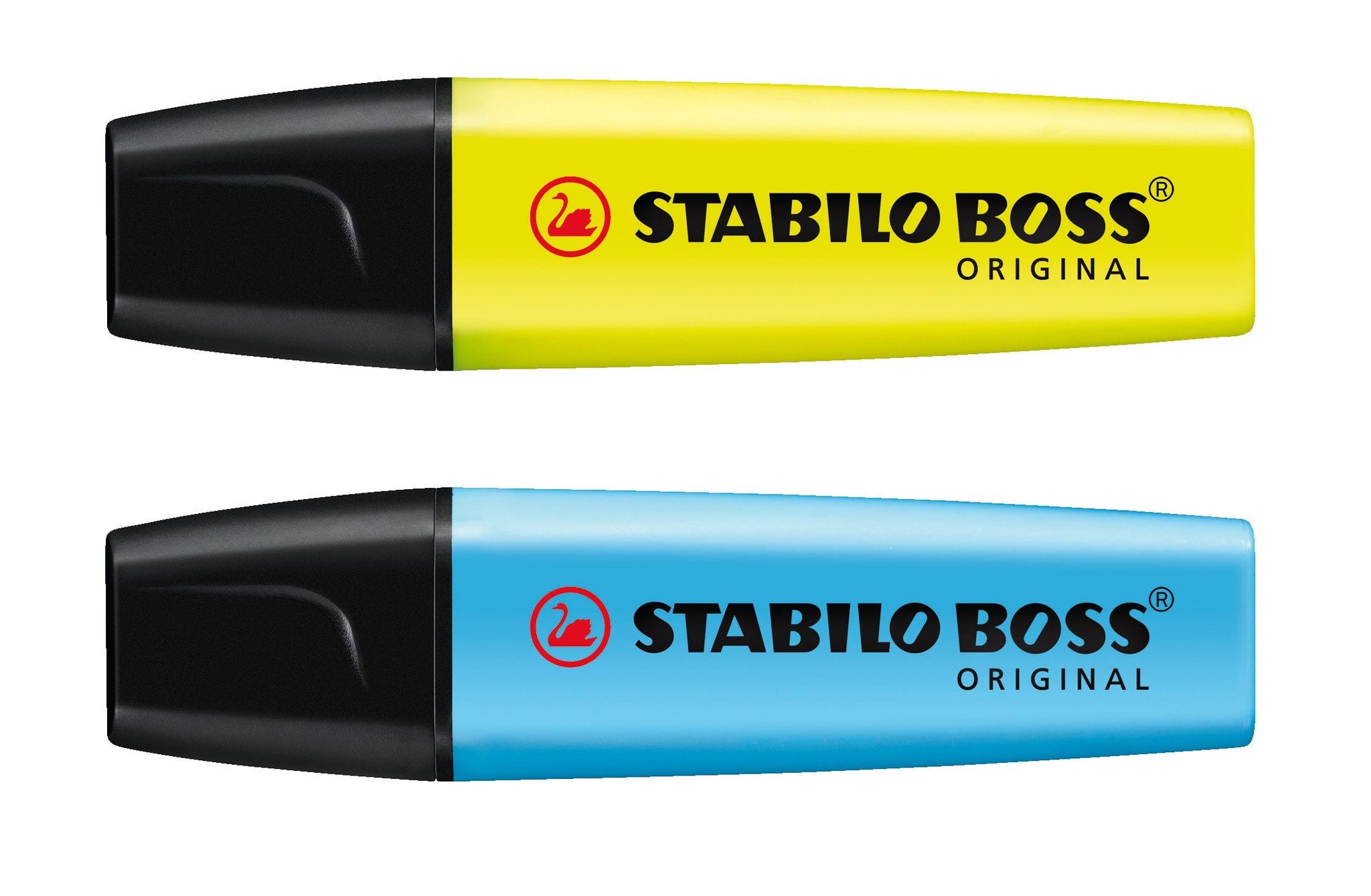 STABILO BOSS ORIGINAL HIGHLIGHTER YELLOW AND BLUE 2/PK. B-10425-10 \\\KD28716