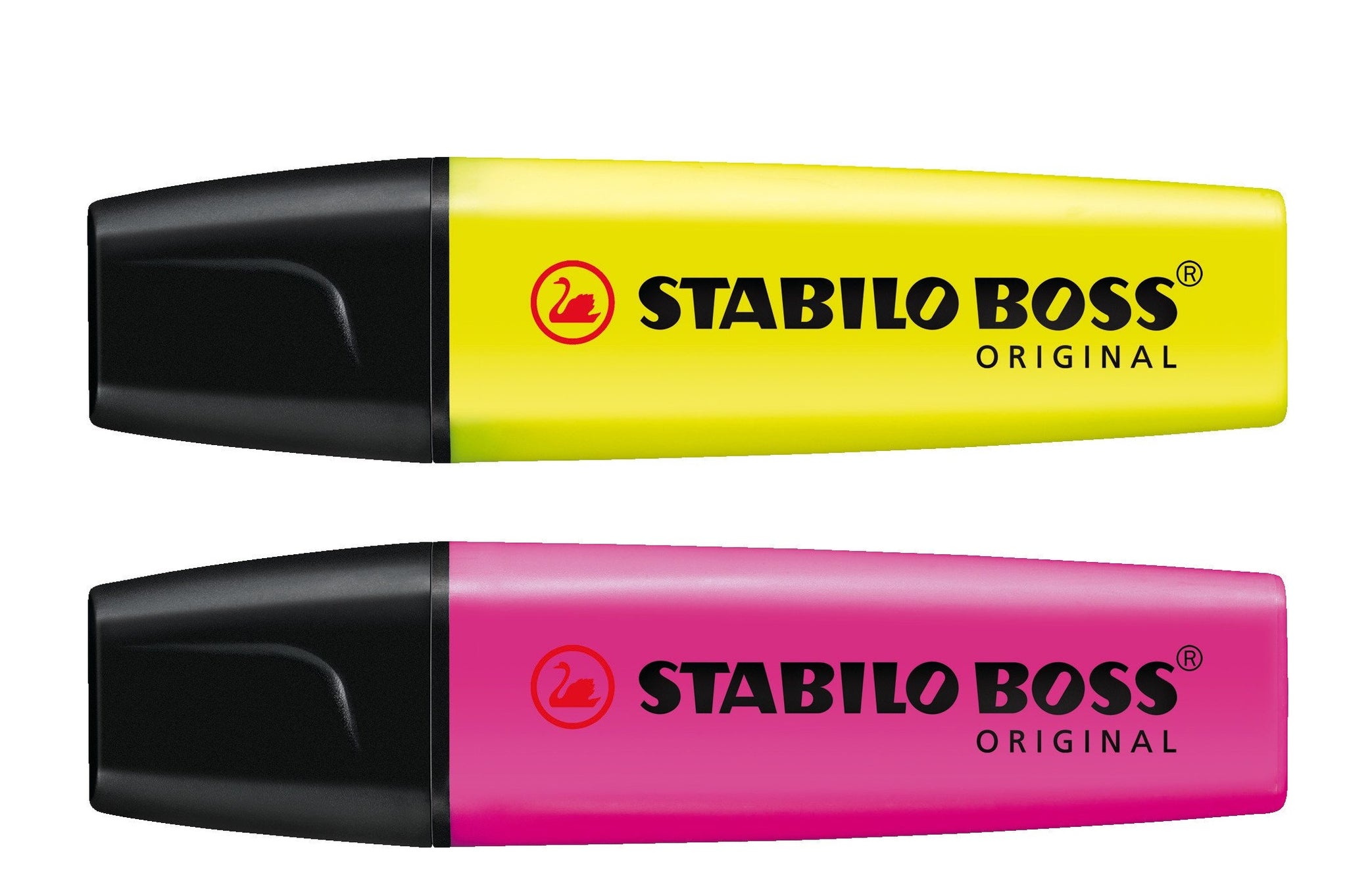 STABILO BOSS ORIGINAL HIGHLIGHTER YELLOW AND PINK 2/PK. B-13613-10 \\\KD28722