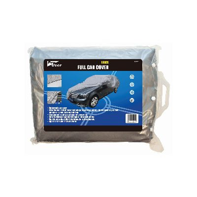 PRO USER LARGE WATER RESISTANT FULL CAR COVER 480 X 120CM. CC252 \\\KD28752