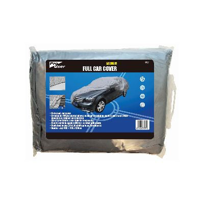 PRO USER MEDIUM WATER RESISTANT FULL CAR COVER 430 X 120 CM. CC251 \\\KD28755
