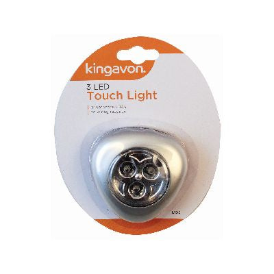 KINGAVON 3 LED TRIANGLE TOUCH LIGHT. BB-TL103 \\\KD28771