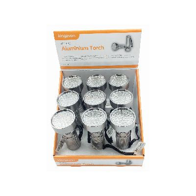 KINGAVON SUPER BRIGHT 41 LED ALUMINIUM HANDHELD TORCH. BB-RT390 \\\KD28775