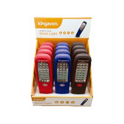 KINGAVON SUPER BRIGHT 24 LED WORK LIGHT. BB-RT336 \\\KD28777