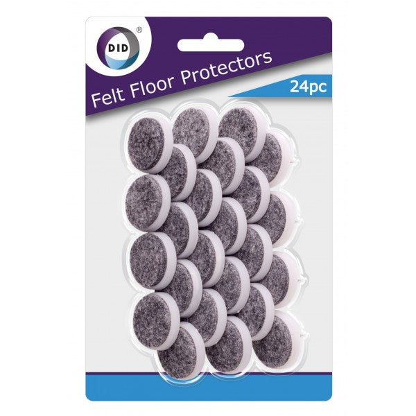 DID FELT FLOOR PROTECTORS 24 PCS. HH2455 \\\KD28914