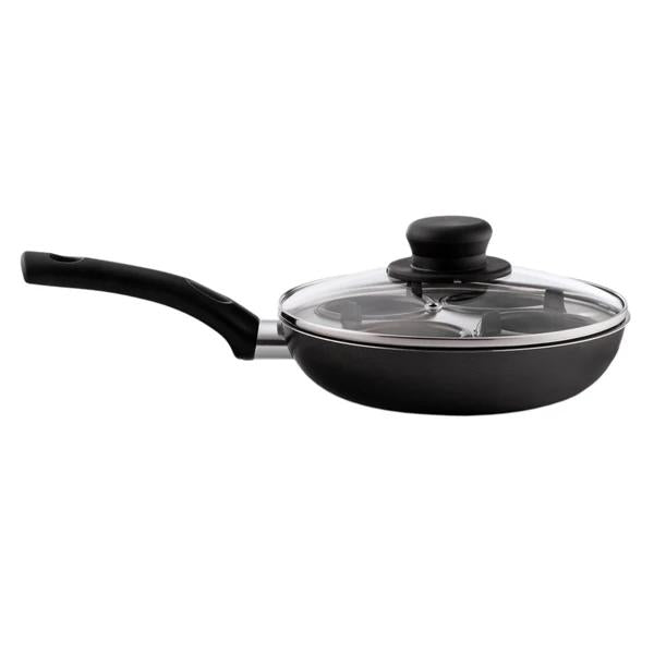 PENDEFORD 4 CUP EGG POACHER WITH GLASS LID 20CM. P063 \\\KD28956