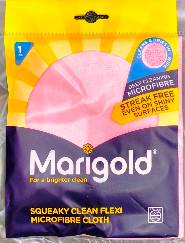 MARIGOLD SQUEAKY CLEAN FLEXI MICROFIBRE CLOTH. FH171817 \\\KD28959