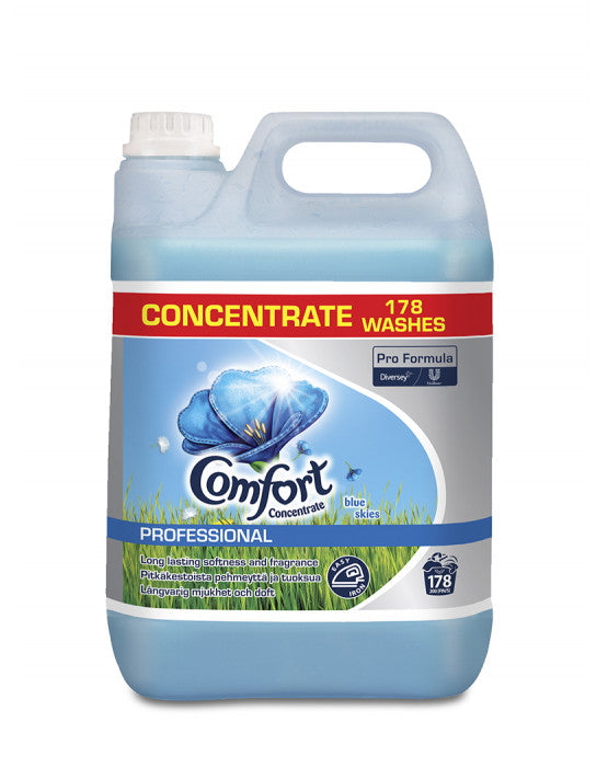 COMFORT PROFESSIONAL BLUE SKIES FABRIC SOFTENER 5LTR. 20899 \\\KD29023