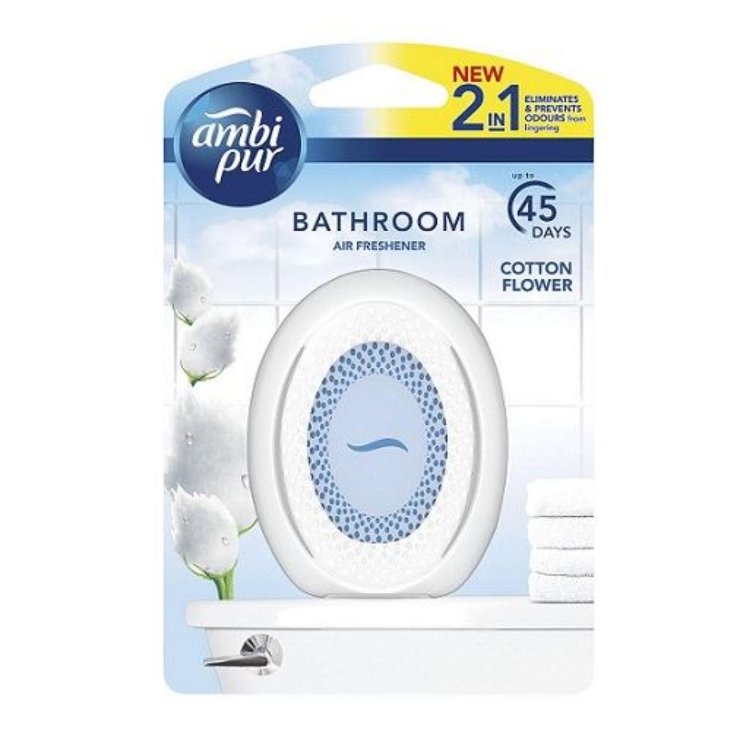 AMBI PUR COTTON FLOWER BATHROOM AIR FRESHNER 75ML. 36628 \\\KD29031