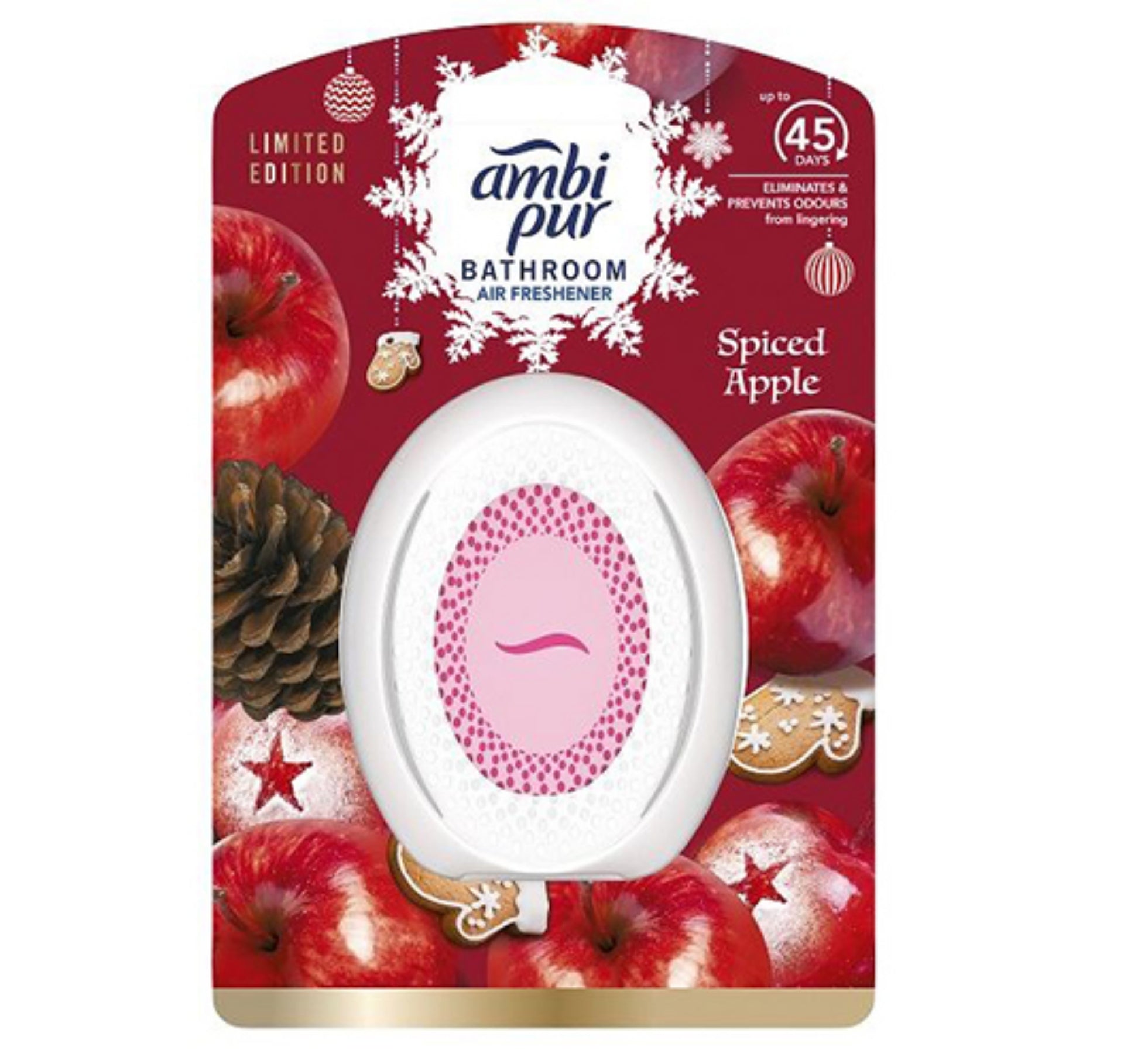 AMBI PUR SPICED APPLE BATHROOM AIR FRESHNER 75ML. 36633 \\\KD29032