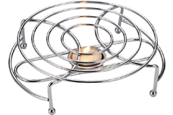 APOLLO CHROME SINGLE ROUND FOOD WARMER. AP3466 \\\KD29069
