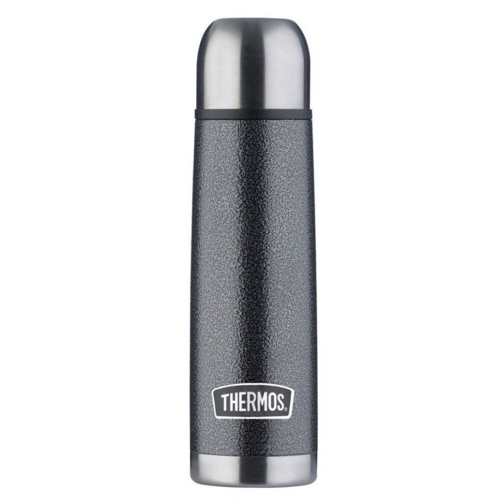 THERMOS THERMOCAFE STAINLESS STEEL HAMMERTONE VACUUM FLASK 500ML. 187011 \\\KD29128