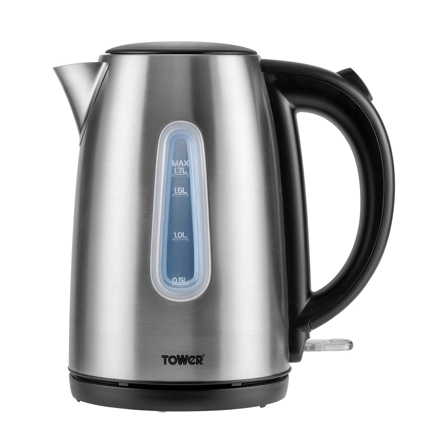 TOWER INFINITY BRUSHED STAINLESS STEEL JUG KETTLE 1.7 LTR. T10015 \\\KD29133