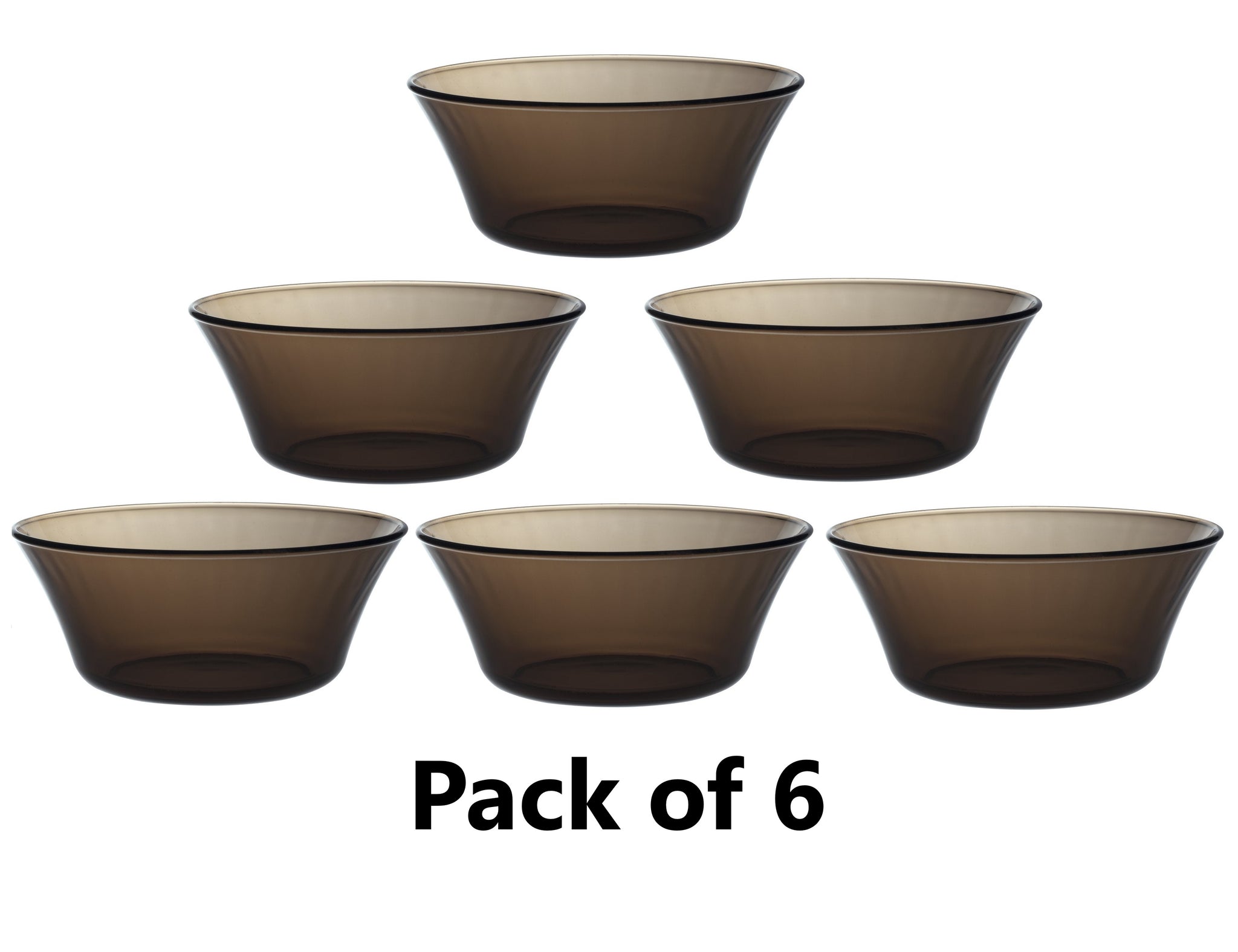 DURALEX CREOLE GLASS TABEL BOWL 10.5CM 6/PK. 2006CF06A1111 \\\KD29138