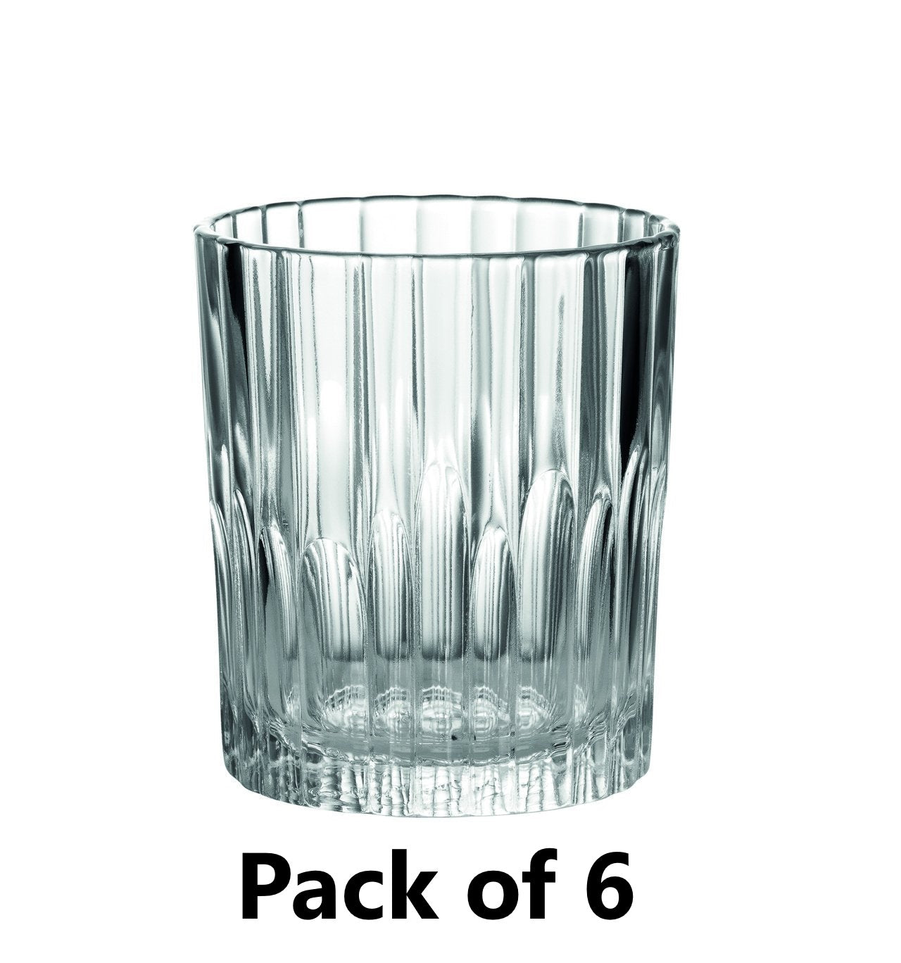 DURALEX MANHATTAN CLEAR GLASS TUMBLER 310ML 6/PK. 1057AB06A0111 \\\KD29142