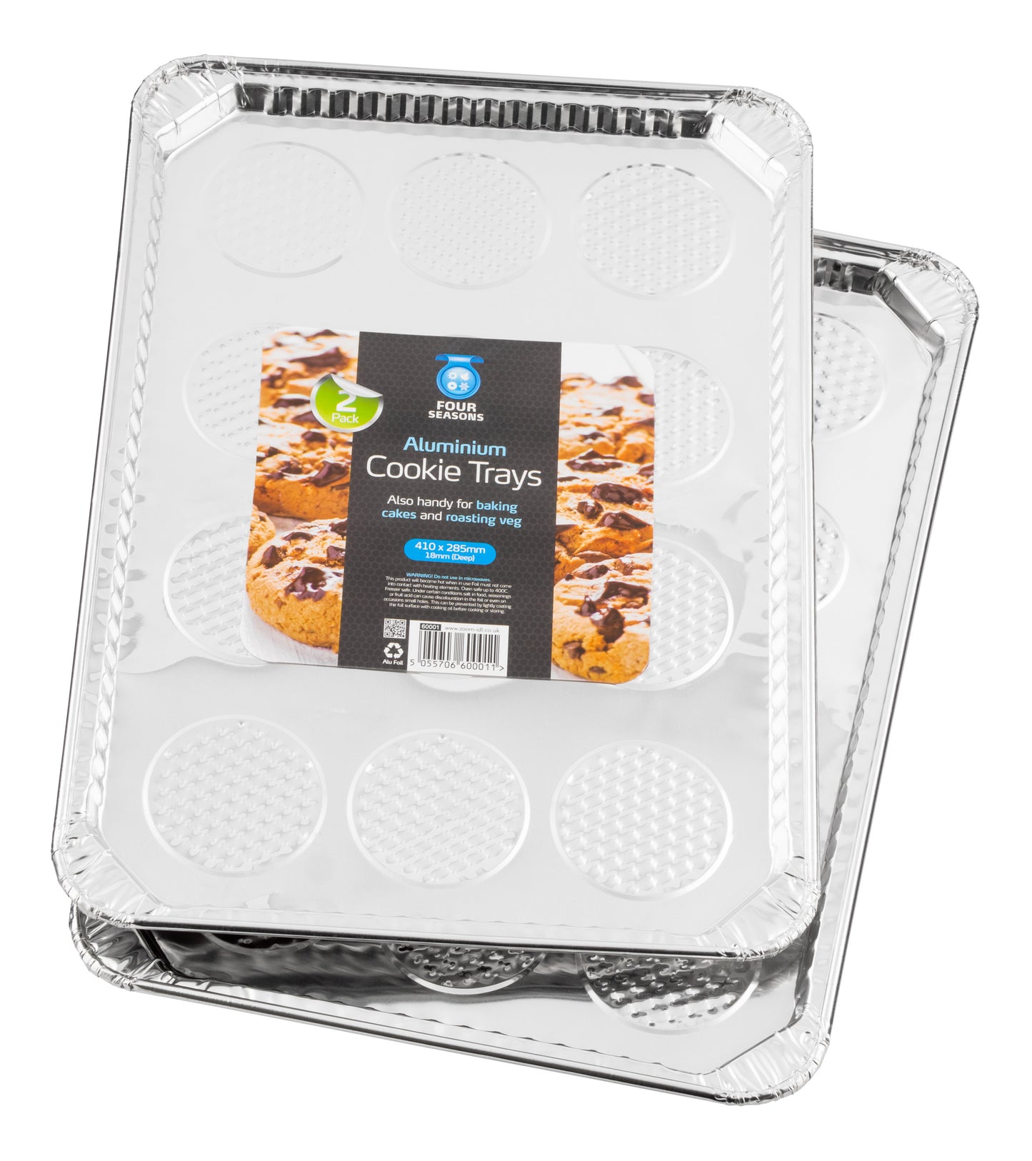 FOUR SEASONS ALUMINIUM FOIL COOKIE TRAYS 2/PK. Z60001 \\\KD29186