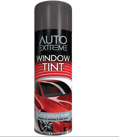 AUTO EXTREME WINDOW TINT BLACK SPRAY 300ML. WDL3178 \\\KD29258