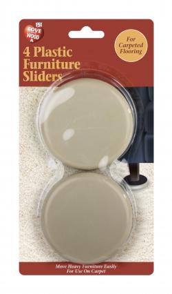 151 PLASTIC FURNITURE SLIDER 4/PK. 1511210 \\\KD29260