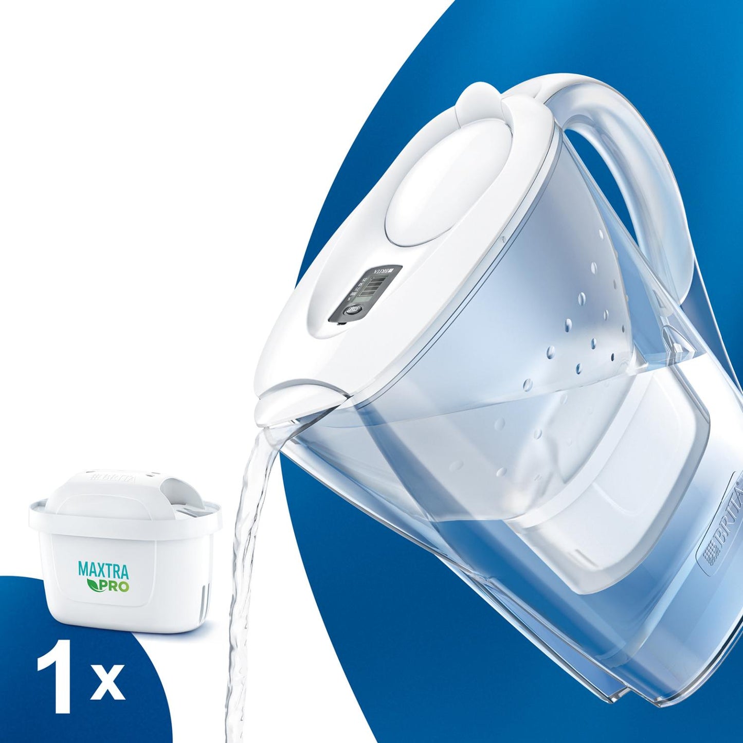 BRITA MARELLA WATER FILTER JUG WHITE 2.4LTR. 1051118 \\\KD29295