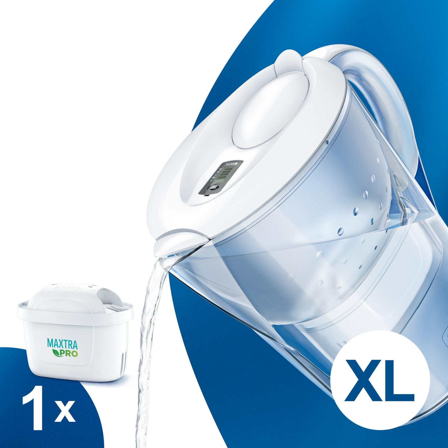 BRITA MARELLA XL WATER FILTER JUG WHITE 3.5LTR \\\KD29296