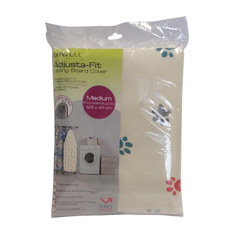 ORWELL ADJUSTA FIT IRONING BOARD COVER MEDIUM 125 X 45CM. WL0820-2 \\\KD29297