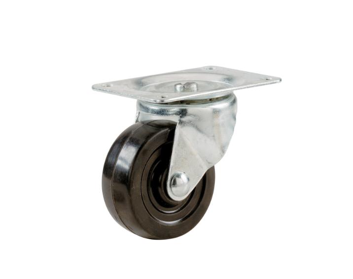SELECT HEAVY DUTY RUBBER CASTOR WHEEL 360 SWIVEL 50MM. SH9477 \\\KD29335