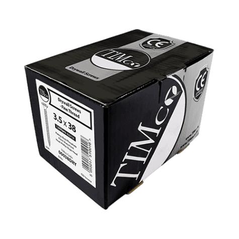 TIMCO DRYWALL SCREW PH2 FINE GREY 3.5 X 38MM 1000/PK. 00038DRY \\\KD29340