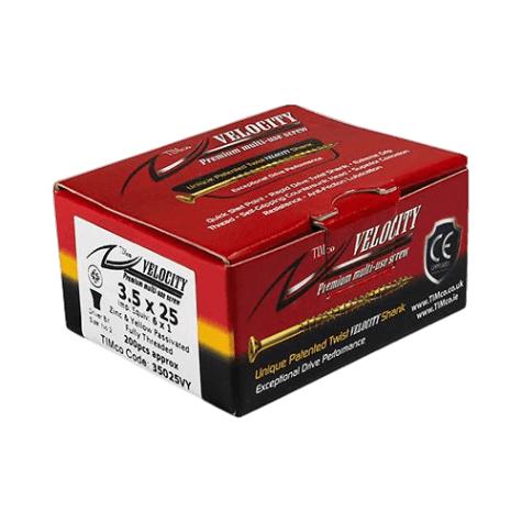 TIMCO VELOCITY SCREW PZ2 CKS ZYP 3.5 X 50MM 200/PK. 35050V \\\KD29346
