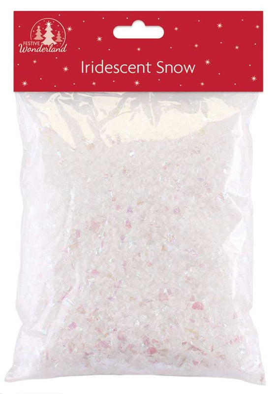 FESTIVE WONDERLAND CHRISTMAS IRIDESCENT SNOW 80G. TAXH0331 \\\KD29381
