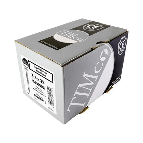 TIMCO DRYWALL SCREW PH2 FINE ZINC 3.5 X 45MM 1000/PK. 00045DRYZ \\\KD29412