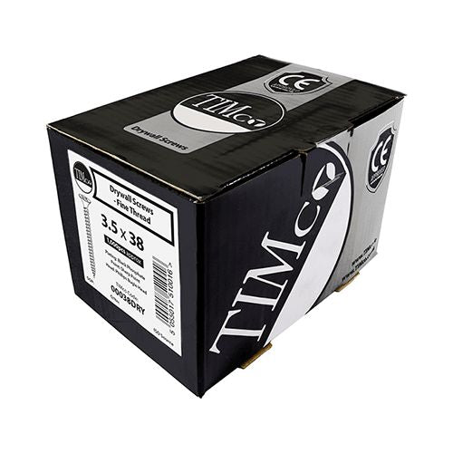 TIMCO DRYWALL SCREW PH2 FINE GREY 3.5 X 55MM 500/PK. 00055DRY \\\KD29417