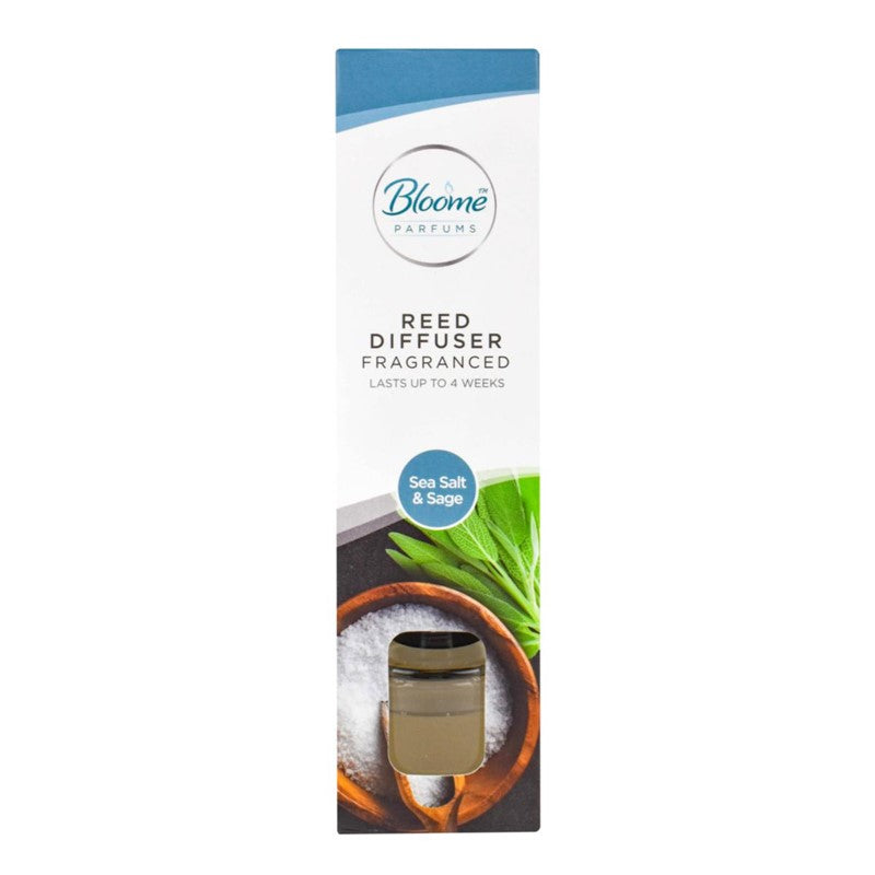 BLOOME HOME COLLECTION REED DIFFUSER SEA SALT & SAGE 30ML. OL322893 \\\KD29455