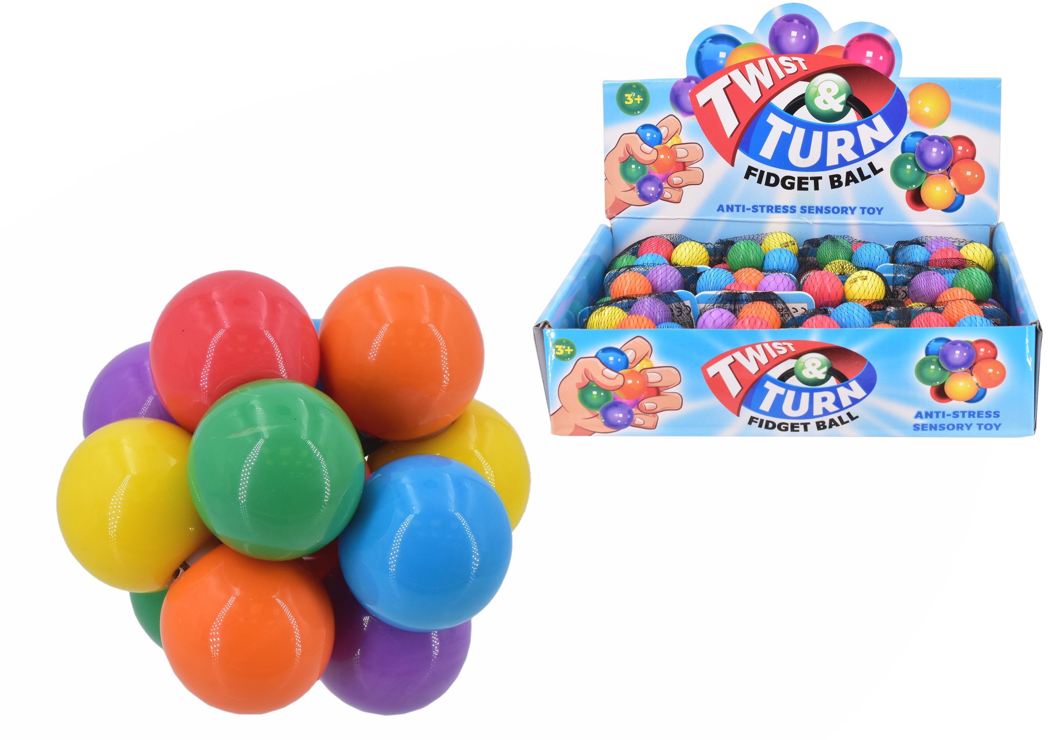 TWIST & TURN FIDGET BALL. TY0302 \\\KD29475