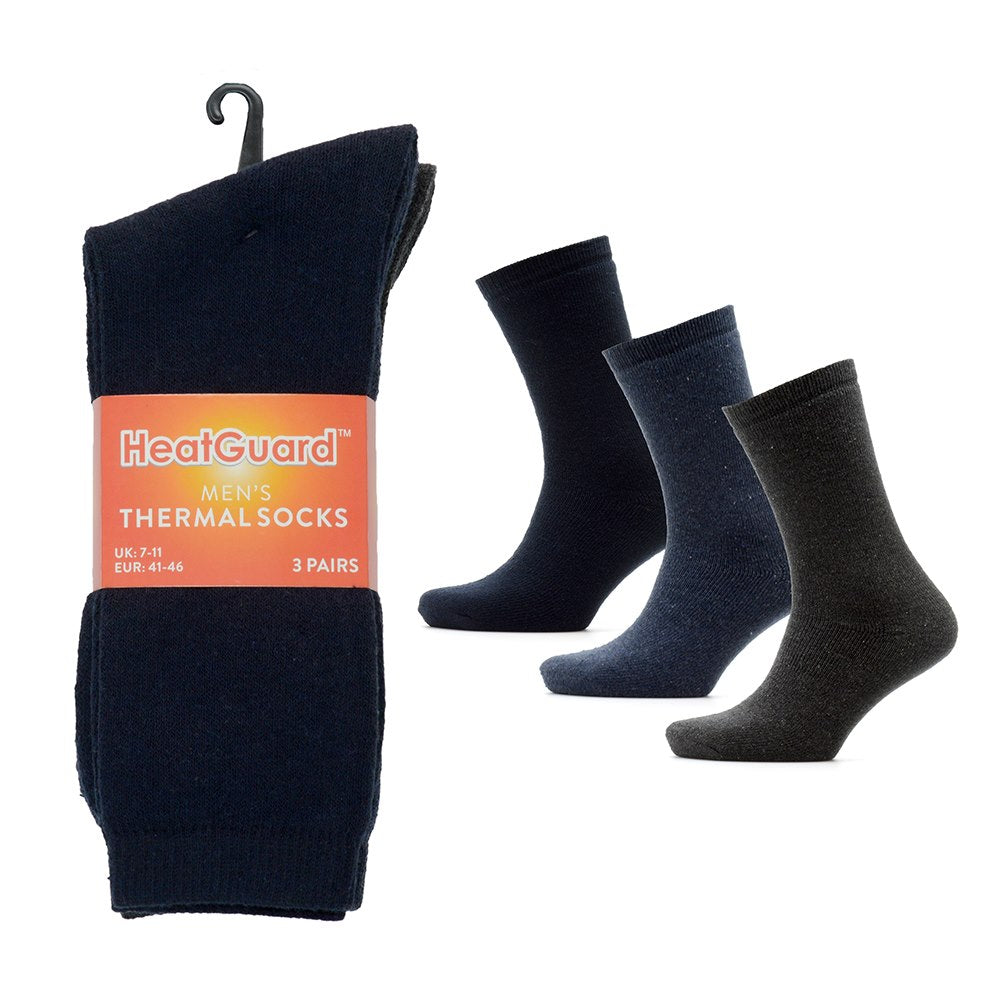 MENS THERMAL SOCKS 3 PAIRS 4/PK. SK633 \\\KD29523