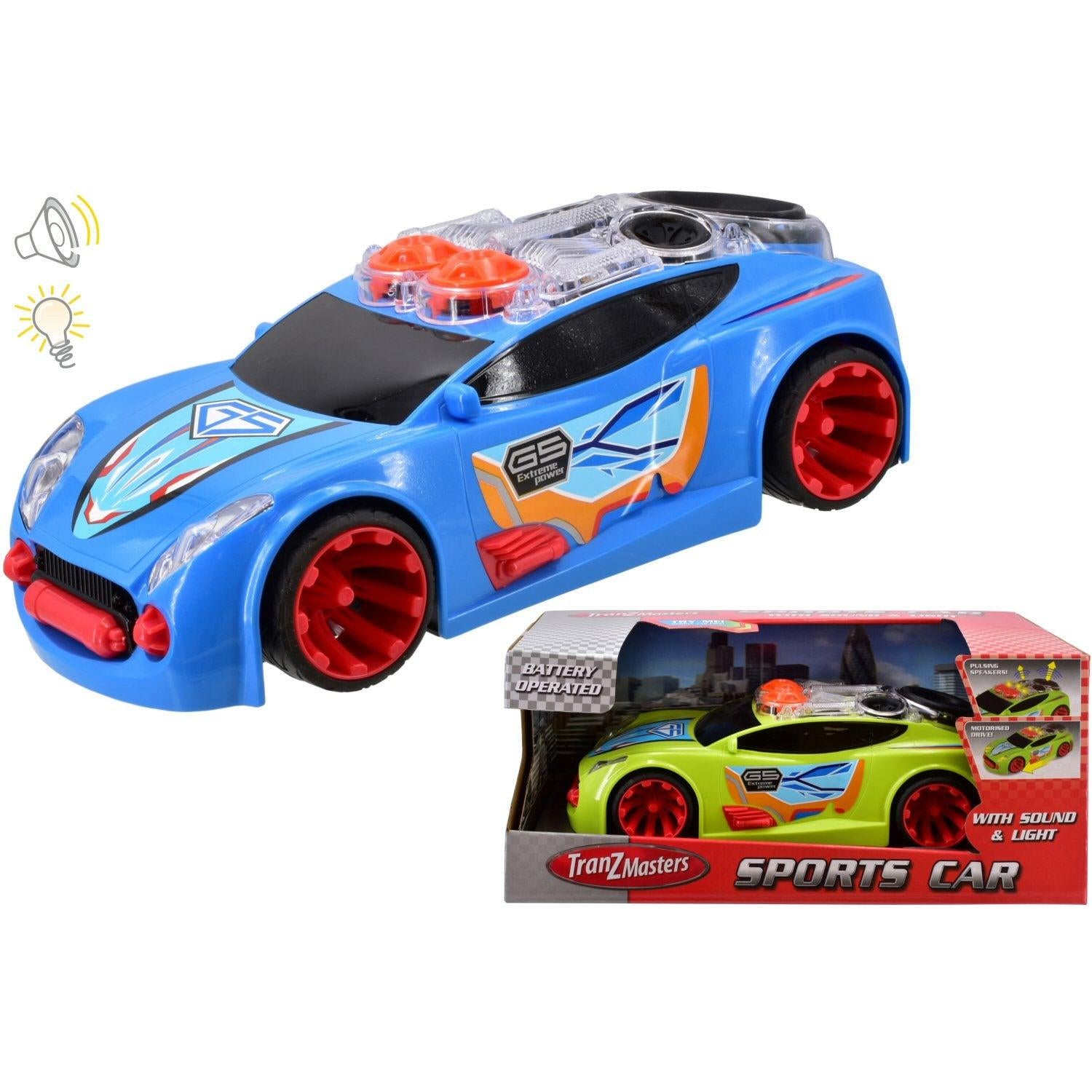 TRANZ MASTERS BO SPORTS CAR WITH SOUND & LIGHT. TY8000 \\\KD29542