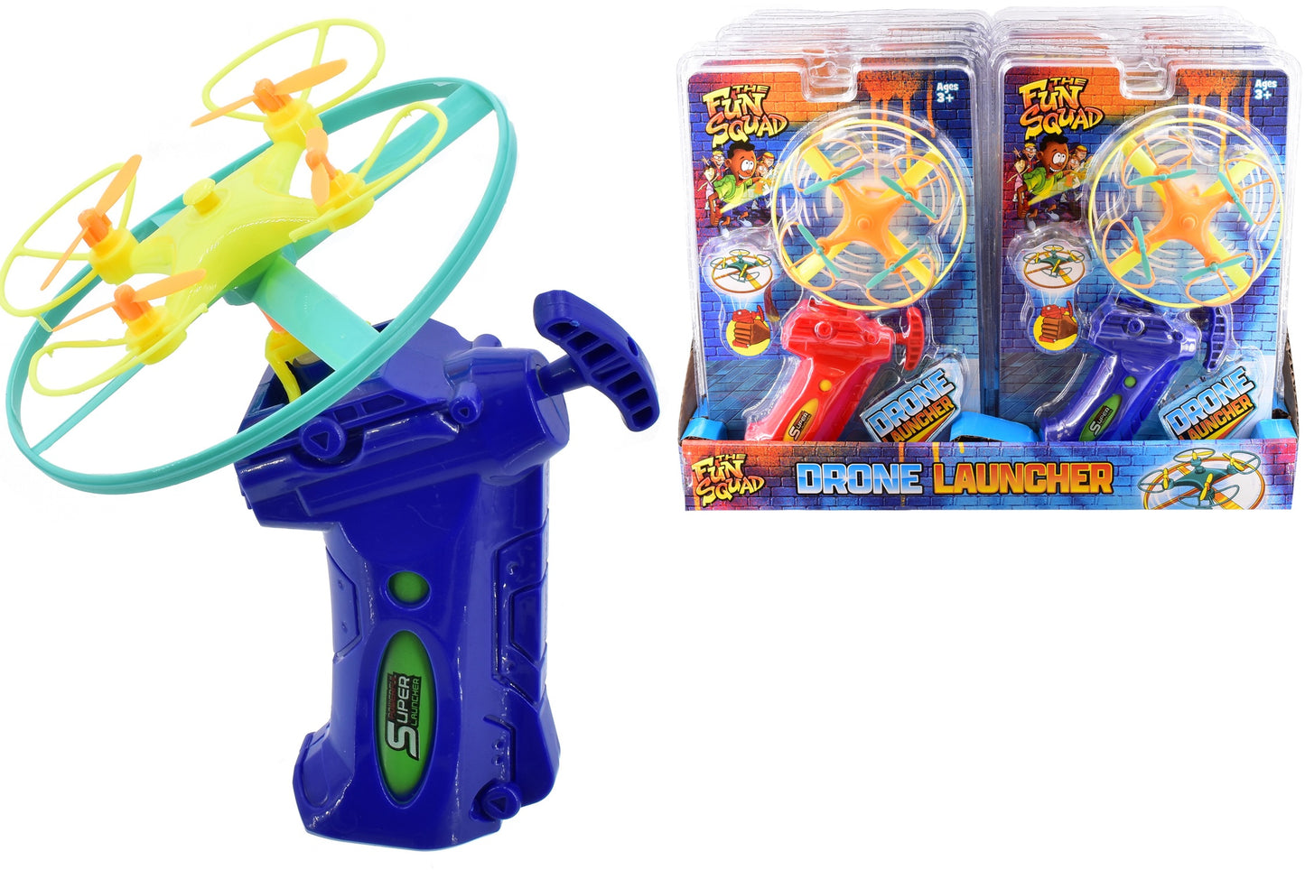 THE FUN SQUAD DRONE LAUNCHER TOY. TY9728 \\\KD29545