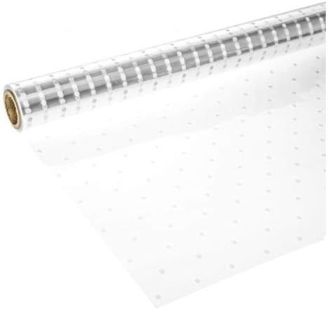 CLEAR CELLOPHANE WRAP WITH DOT DESIGN 5MTR. JL1243 \\\KD29567