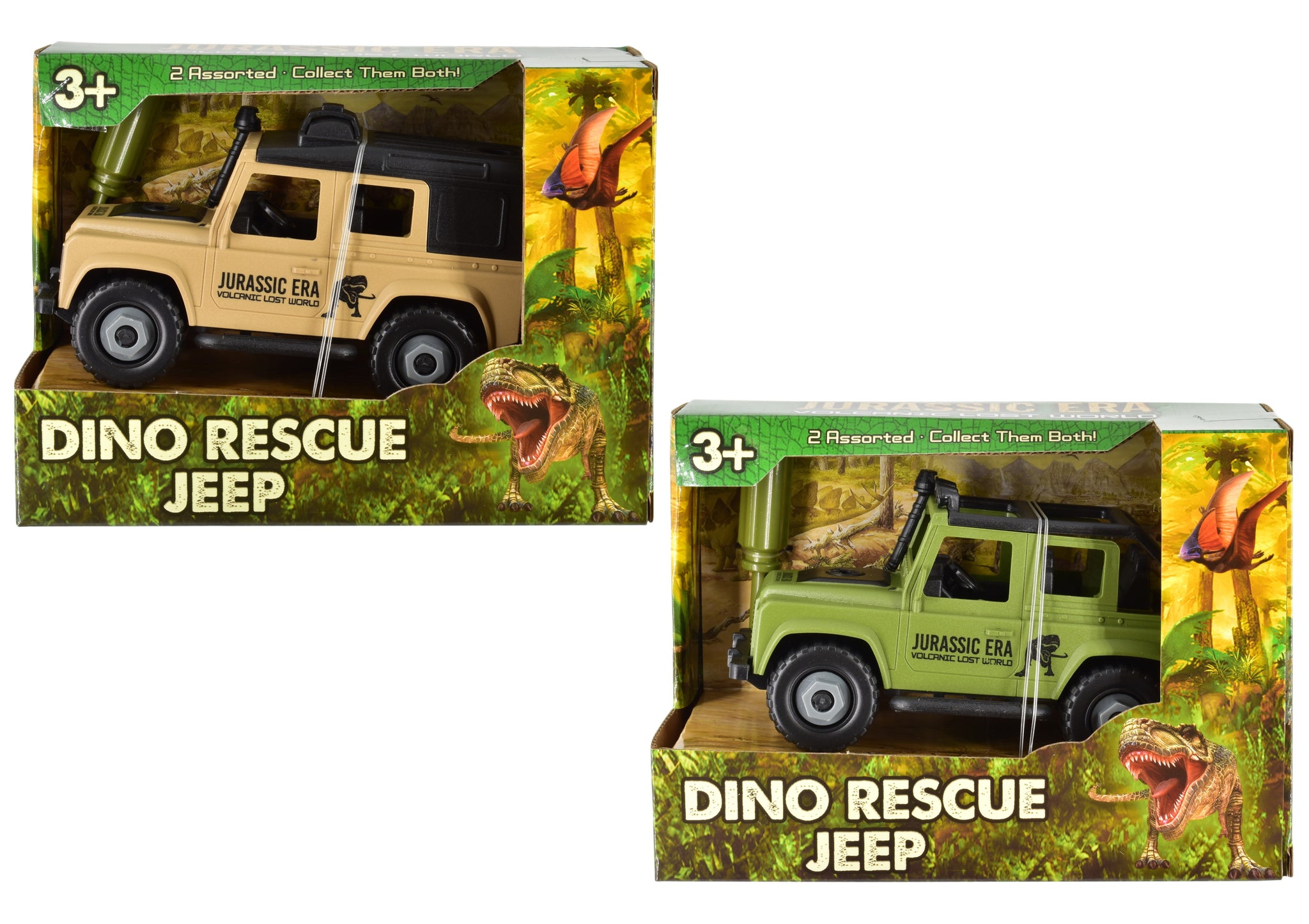 JURASSIC ERA DINO RESCUE JEEP. TY300 \\\KD29592