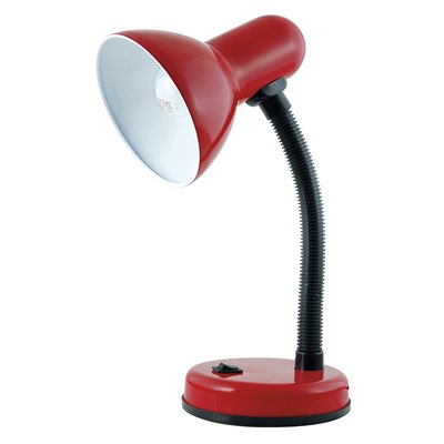 HOMELIFE CLASSIC FLEXI DESK LAMP 35W - CARDINAL RED. L958RD \\\KD29602