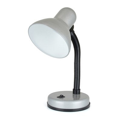 HOMELIFE CLASSIC FLEXI DESK LAMP 35W - STRATO SILVER. L958SV \\\KD29603