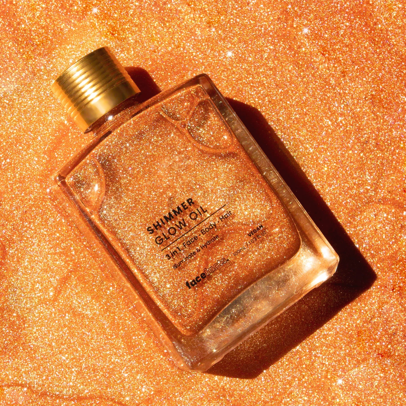 FACE FACTS SHIMMER GLOW OIL 100ML. 31228-150 \\\KD29631