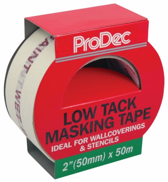 PRODEC LOW TACK MASKING TAPE 50X50MM. PLTT50 \\\KD29711