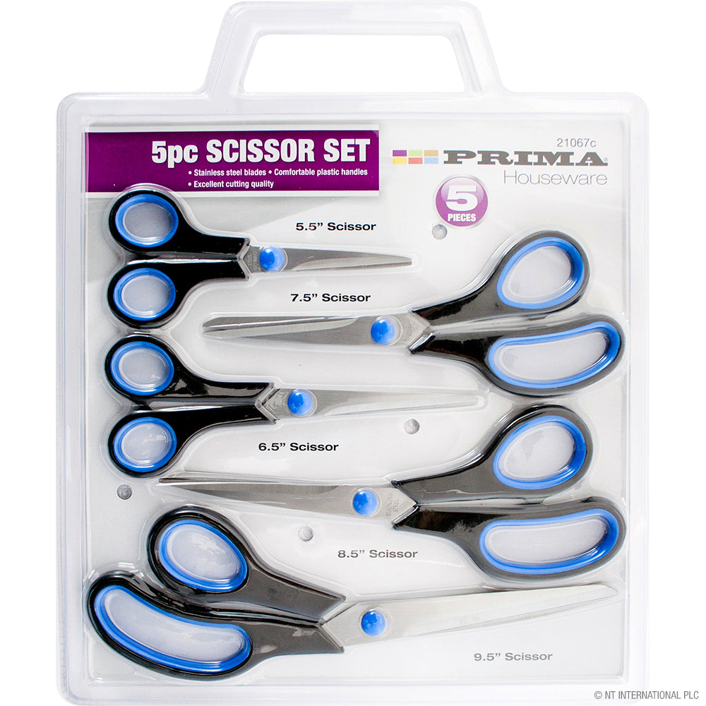 PRIMA ASSORTED SCISSOR SET 5/PK. 21067C \\\KD29746